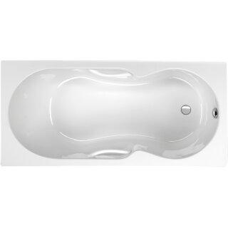 Schröder Rechteckwanne Tosca 160x80x42,5 cm weiß