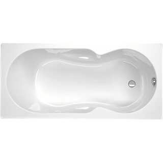 Schröder Rechteckwanne Tosca 160x80x42,5 cm weiß