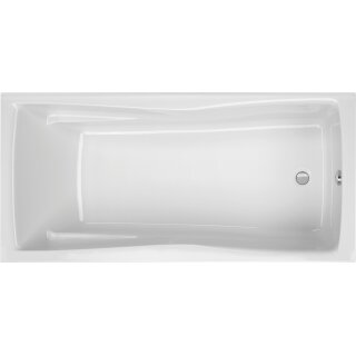 Schröder Rechteckbadewanne Andorra 170x75x45 cm weiß