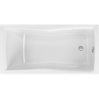 Schröder Rechteckbadewanne Bari 150x75x45,5 cm weiß