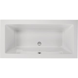 Schröder Rechteckwanne Lupor 190x80x49 cm weiß