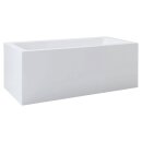 Schröder Rechteckwanne Lupor 180x80x49/66 cm weiß