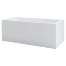 Schröder Rechteckwanne Lupor 170x75x49/66 cm weiß
