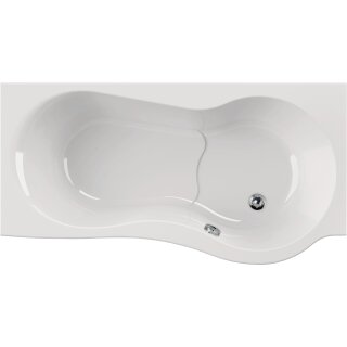 Schröder Kombiwanne Flora rechts 150x75/90x42 cm weiß