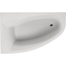 Schröder Raumsparwanne Silver 150x95x42,5 cm...