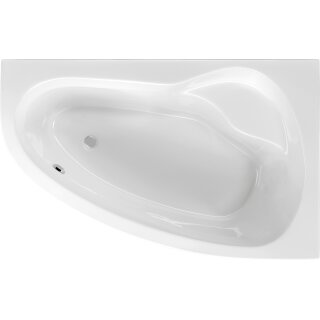 Schröder Raumsparwanne Sunrise 173,5x108,5x45,5 cm rechts weiß
