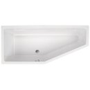 Schröder Raumsparwanne Lupor 180x80x44/60 cm links...