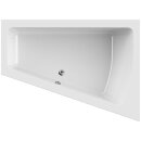 Schröder Raumsparwanne Malibu Comfort 180x135x45...