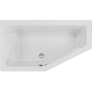 Schröder Raumsparwanne Lupor 160x90x49 cm links...