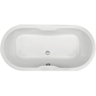 Schröder Ovalwanne Viola 185x90x49 cm, weiß