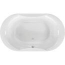 Schröder Ovalwanne Glorus 190x110x49,5 cm weiß