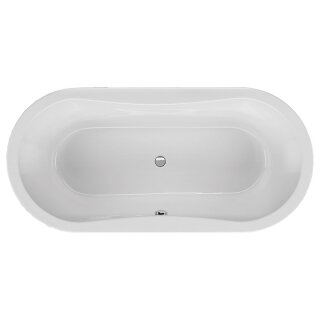 Schröder Ovalwanne Gomera 180x80x48,5 cm weiß