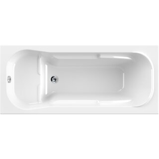 Schröder Sitzwanne Sava S 160x70x41/17,5 cm weiß