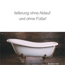 Schröder Retro Style Badewanne Rectime 160x78x42,5...