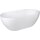 Schröder Ovalwanne Golem Style O 160 S 161x76x46/56,5 cm schneeweiß matt