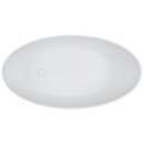 Schröder Designwanne Golem E 160 S 160,5x85x46/58 cm cremeweiß matt