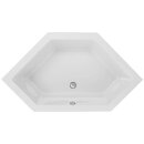 Schröder Eckwanne Lupor E 145x145x50/66 cm weiß