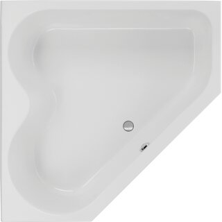 Schröder Eckwanne Cyprus 145 x 145 x 50 cm weiß