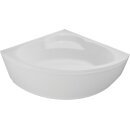 Schröder Eckwanne Apollo 130x130x43,5 cm weiß...