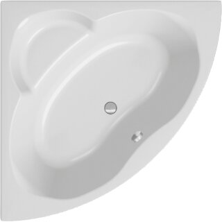 Schröder Eckwanne Apollo 130x130x43,5 cm weiß