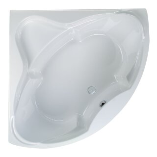 Schröder Eckwanne Antalya 136x136x40,5 cm weiß