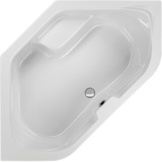 Schröder Eckwanne Melissa 2 142,5x142,5x44,5 cm weiß