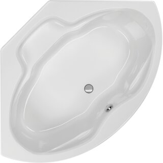 Schröder Eckwanne Sylt 136x136x44,5 cm weiß