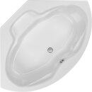 Schröder Eckwanne Sylt 136x136x44,5 cm weiß