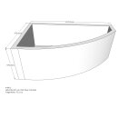 Schröder Badewannenträger für Silver 160...