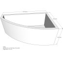 Schröder Badewannenträger für Silver 150...