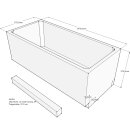 Schröder Badewannenträger für Korana 150x70