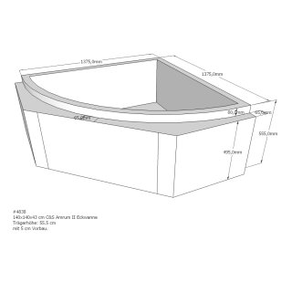 Schröder Badewannenträger für Amrum II