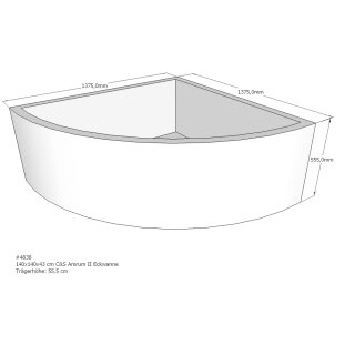 Schröder Badewannenträger für Amrum II