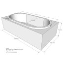 Schröder Badewannenträger für Rhein 200