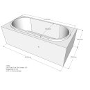 Schröder Badewannenträger für Gomera 170