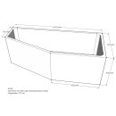 Schröder Badewannenträger für Lupor 170x75...