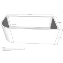 Schröder Badewannenträger für Lupor 180x80...