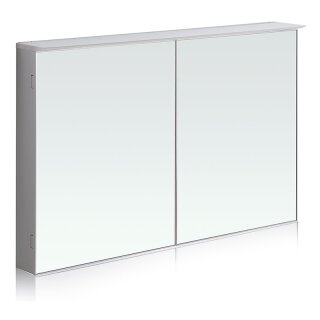 Schröder Aluminiumspiegelschrank Aurora H 700 x 900 x 120 mm