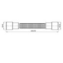 FLEXI Anschlussschlauch 40/32-32/40