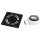 FLEXIA Duschwannensiphon, 90mm, DN40, schwarz