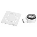 FLEXIA Duschwannensiphon, 90mm, DN40, weiss