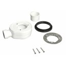 FLEXIA Duschwannensiphon, 90mm, DN40, weiss