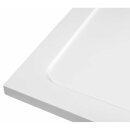 TECMI Gussmarmor-Duschwanne 100x70x3 cm