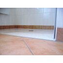 FLEXIA Gussmarmor-Duschwanne,170x75x3,5cm