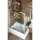 DEEP Rechteck-Duschwanne 160x75x26cm, tief, weiss mit Rahmengestell