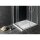 LARCA Gussmarmor-Duschwanne, Quadrat 80x80x3cm