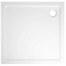 TECMI Gussmarmor - Duschwanne, Quadrat 90x90x3 cm