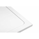 TECMI Gussmarmor - Duschwanne, Quadrat 90x90x3 cm