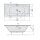 VIVA B SLIM Rechteckwanne 175x80x47cm, weiss
