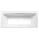 KVADRA Badewanne mit Rahmengestell 180x80x47cm, weiss